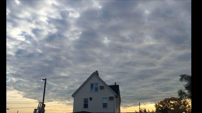 Took This, Then Realized The Cross Over The House.