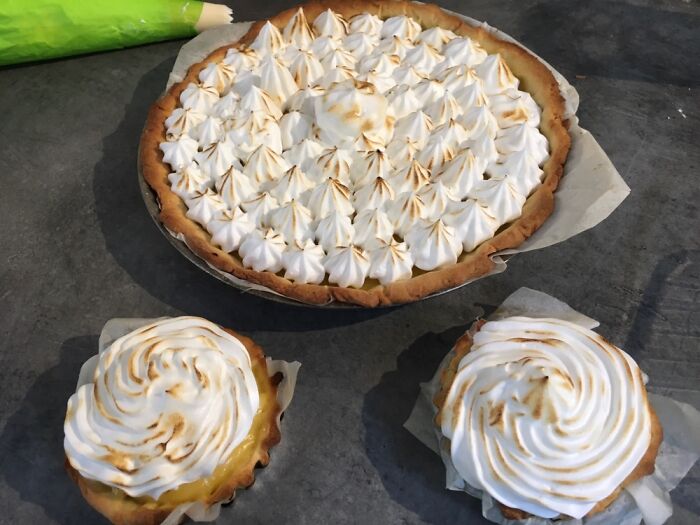 My First Attempt At Meringue Lemon Pie