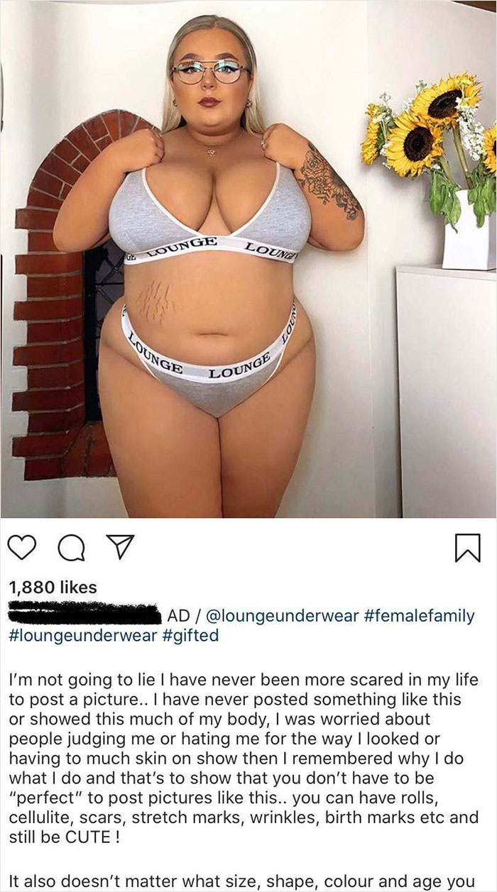 She Really Photoshopped Some Stretch Marks On