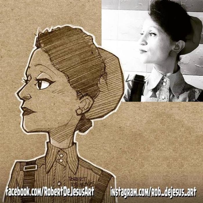 Robert Dejesus' Fun Illustrated Portraits