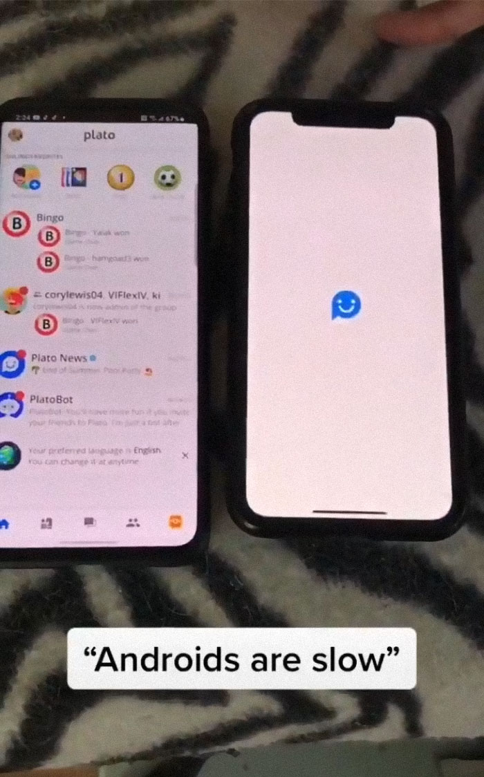 This TikTok Video Comparing iPhone And Android Speed In Real Time Is Going Viral This TikTok Video Comparing iPhone And Android Speed In Real Time Is Going Viral