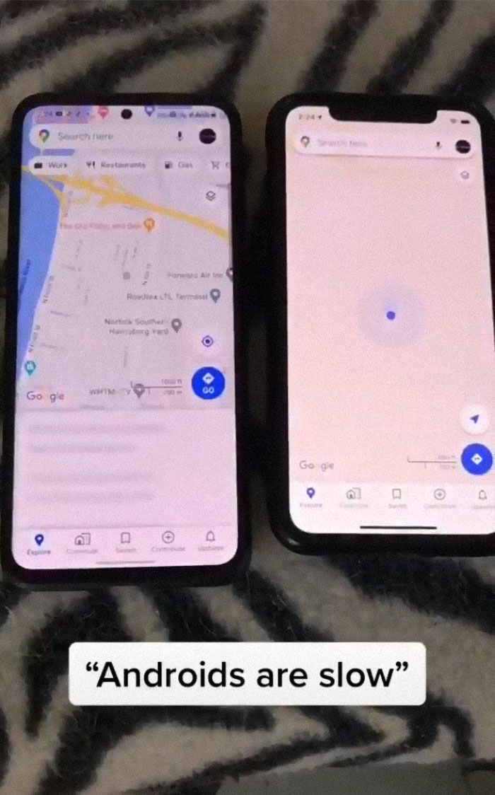 This TikTok Video Comparing iPhone And Android Speed In Real Time Is Going Viral This TikTok Video Comparing iPhone And Android Speed In Real Time Is Going Viral