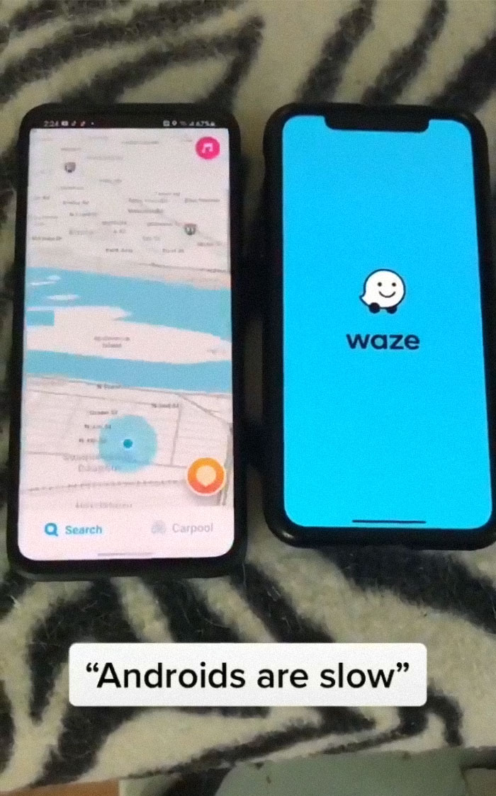 This TikTok Video Comparing iPhone And Android Speed In Real Time Is Going Viral This TikTok Video Comparing iPhone And Android Speed In Real Time Is Going Viral