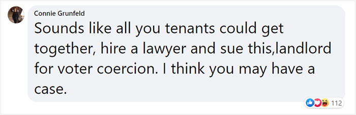Landlord Makes It Clear That He Will Raise The Rent If Biden Gets Elected Landlord Makes It Clear That He Will Raise The Rent If Biden Gets Elected