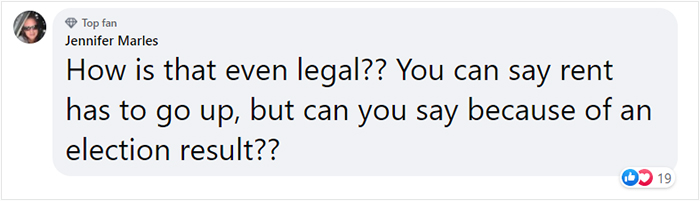 Landlord Makes It Clear That He Will Raise The Rent If Biden Gets Elected Landlord Makes It Clear That He Will Raise The Rent If Biden Gets Elected