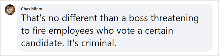Landlord Makes It Clear That He Will Raise The Rent If Biden Gets Elected