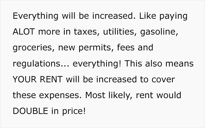 Landlord Makes It Clear That He Will Raise The Rent If Biden Gets Elected Landlord Makes It Clear That He Will Raise The Rent If Biden Gets Elected