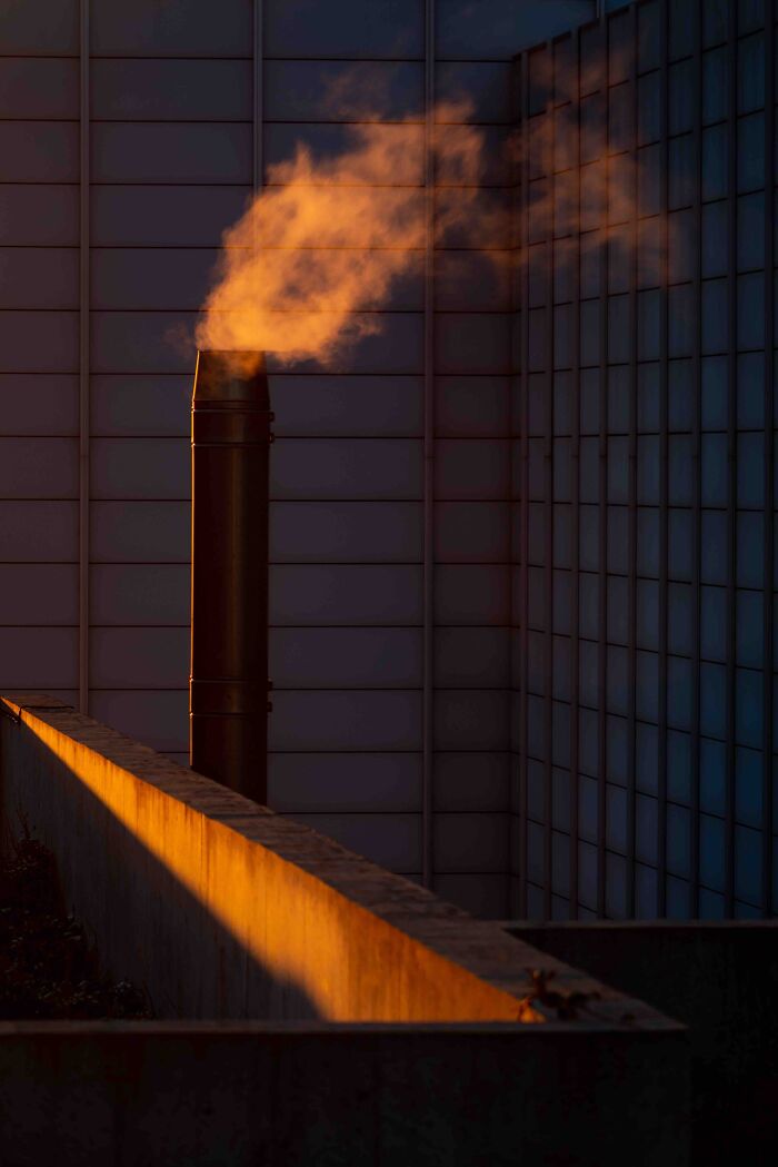 Urban Life Commended: Diana Jarvis, 'Smoke On Fire, Turner Contemporary Gallery', Kent