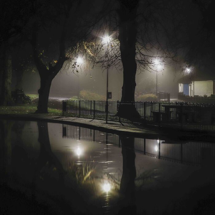 Urban Life Commended: Hannah Faith Jackson, 'Night Falls On Strathaven', South Lanarkshire