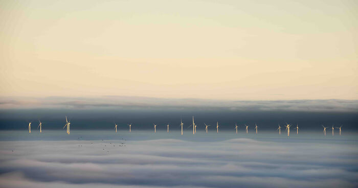 Changing Landscapes Winner: Graham Eaton, 'When The Fog Parted', North Wales Coast