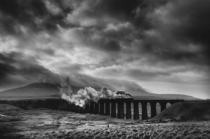 Lines In The Landscape Winner: Brian Nunn, 'Ribblehead', North Yorkshire