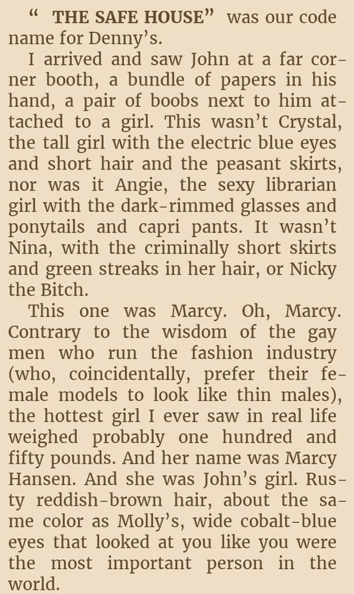 Honestly I Think This Is The Most Sexist Description We've Gotten Wtf David (John Dies At The End, David Wong)