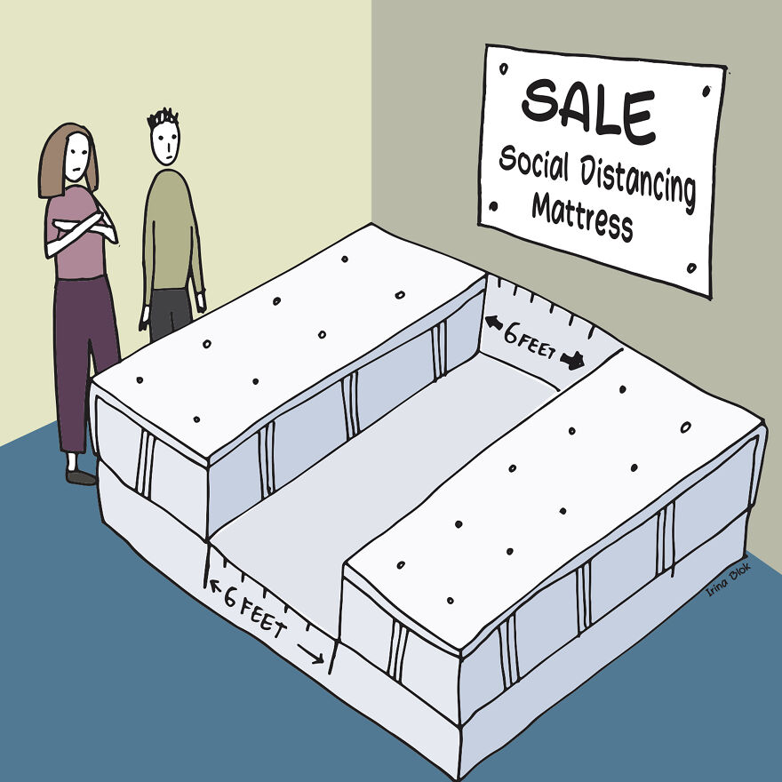 Social Distanced Matress