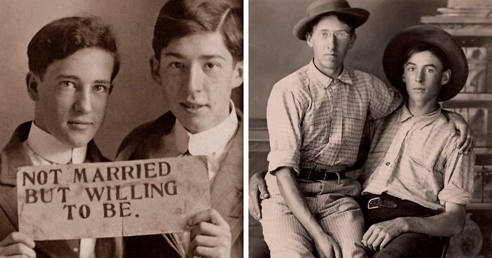 Book Of Old Photographs Of Male Couples Showcases What History Books Seem To “Forget” (30 Pics)