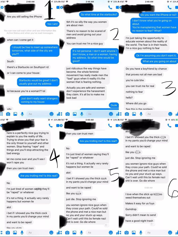 Listed iPhone For Sale On Facebook; Get Told Women Shouldn’t Fear Rape