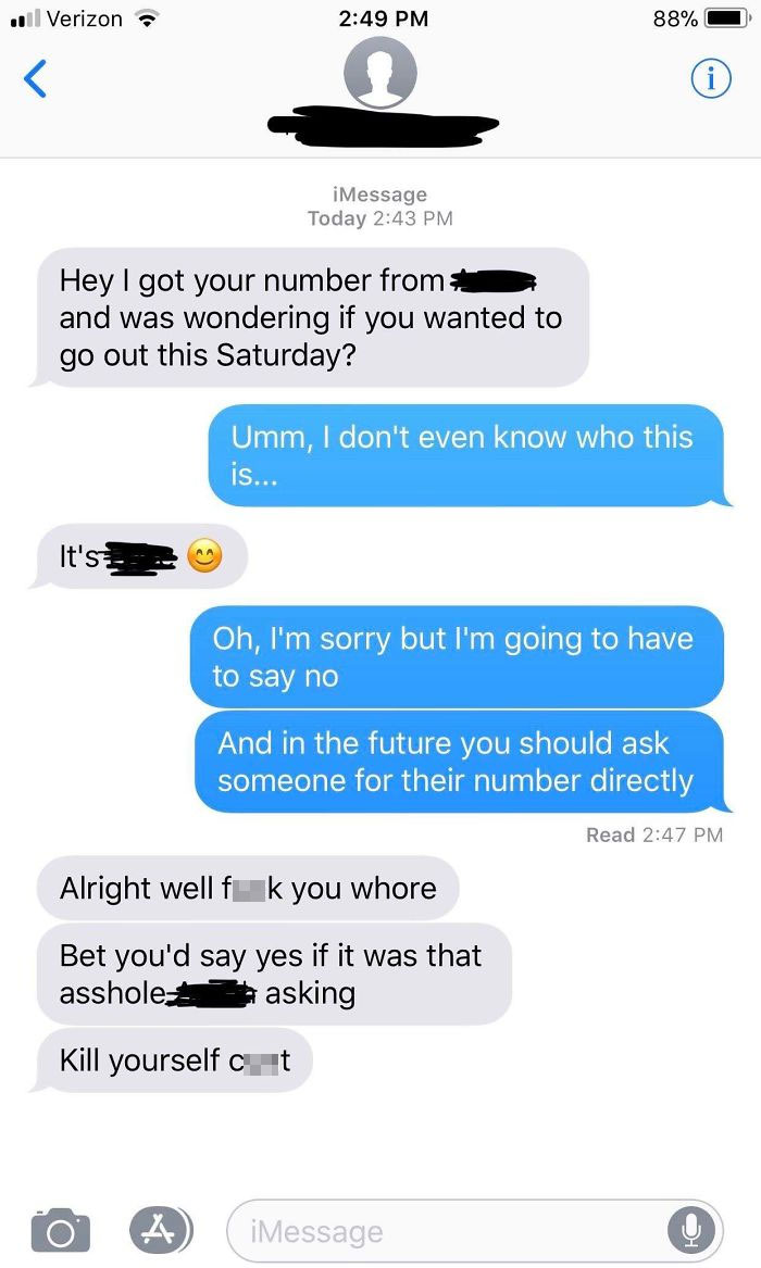 A Message My Friend Received