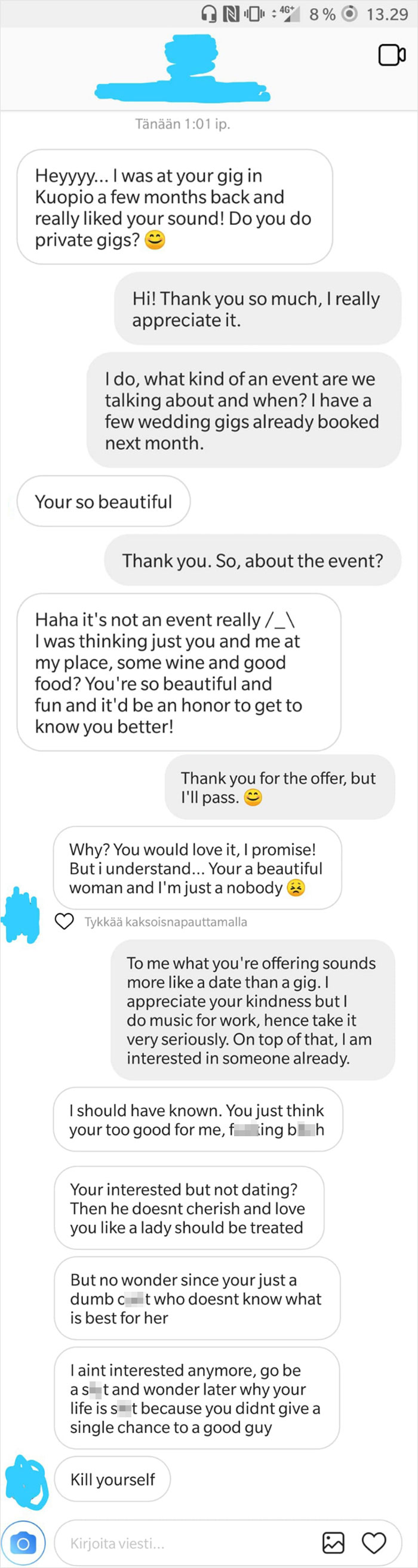 I'm Just A Gooood Guuuuy, I Need No Sympathy