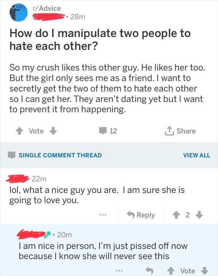 I’m Nice In Person!!