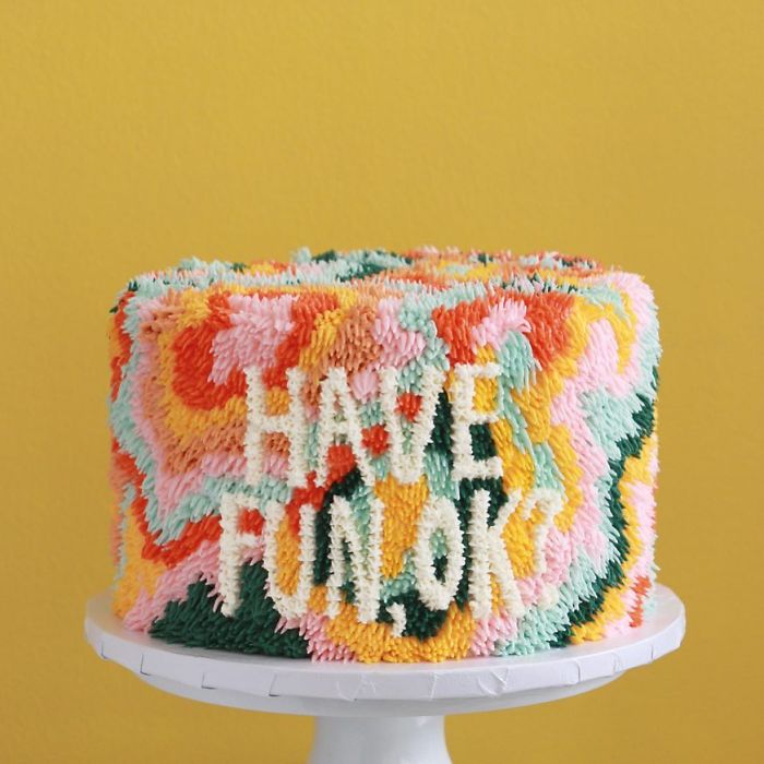 LA-Based Baker Creates Stunning Cakes That Look Like Fancy Persian Rugs