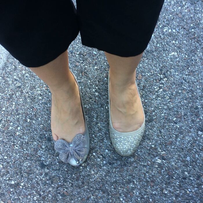 So This Totally Happened This Morning, Got To Work With Two Different Shoes On!