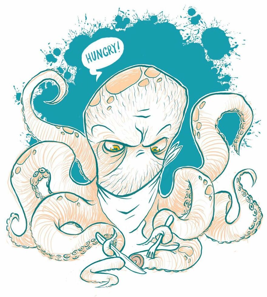 Russian Artist Creates Dark And Macabre Illustrations That Seem To Come Out Of A Nightmare