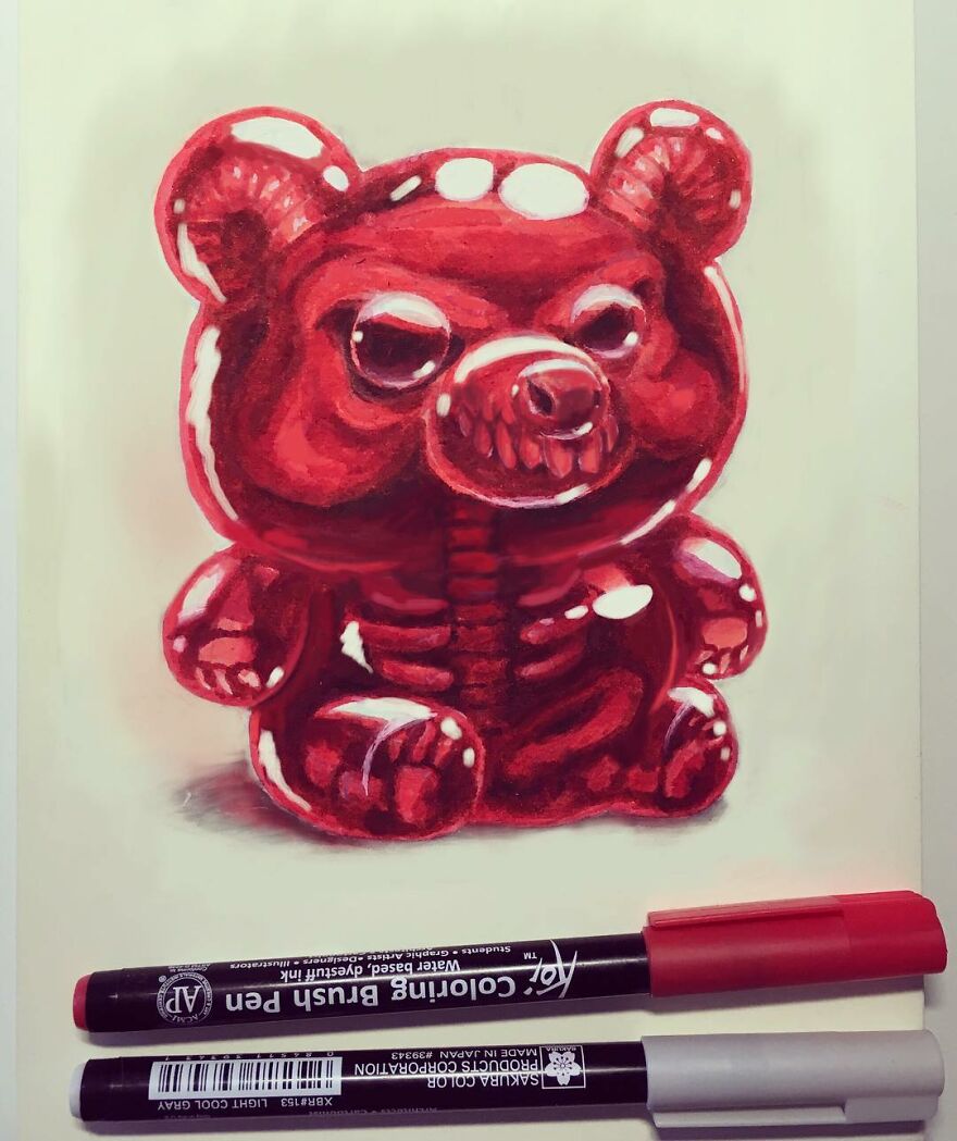 Russian Artist Creates Dark And Macabre Illustrations That Seem To Come Out Of A Nightmare