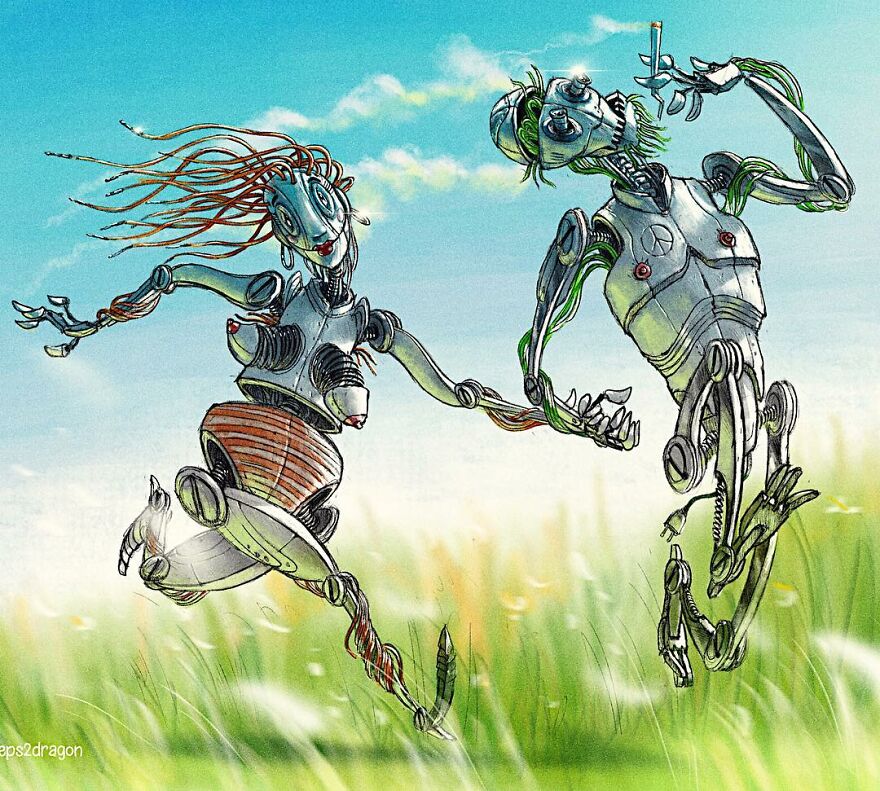 Russian Artist Creates Dark And Macabre Illustrations That Seem To Come Out Of A Nightmare