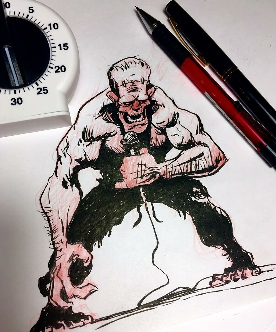 Russian Artist Creates Dark And Macabre Illustrations That Seem To Come Out Of A Nightmare