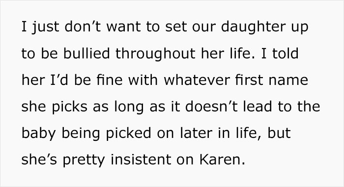 Dad Refuses To Call His Daughter Karen Like His Wife Wants, Asks The Internet If He&rsquo;s A Jerk