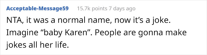 Dad Refuses To Call His Daughter Karen Like His Wife Wants, Asks The Internet If He’s A Jerk Dad Refuses To Call His Daughter Karen Like His Wife Wants, Asks The Internet If He’s A Jerk