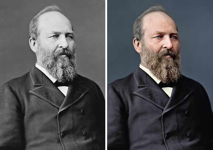 James A. Garfield, 20th President 1881