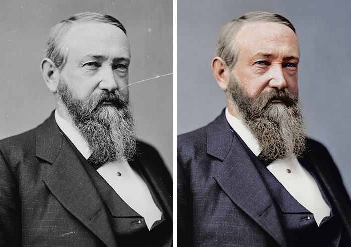 Benjamin Harrison, 23rd President 1889-1893