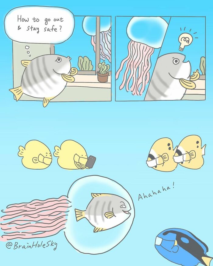 Simple-Short-Comics-Brainholesky