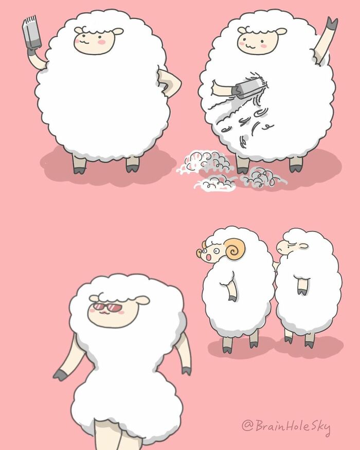 Simple-Short-Comics-Brainholesky