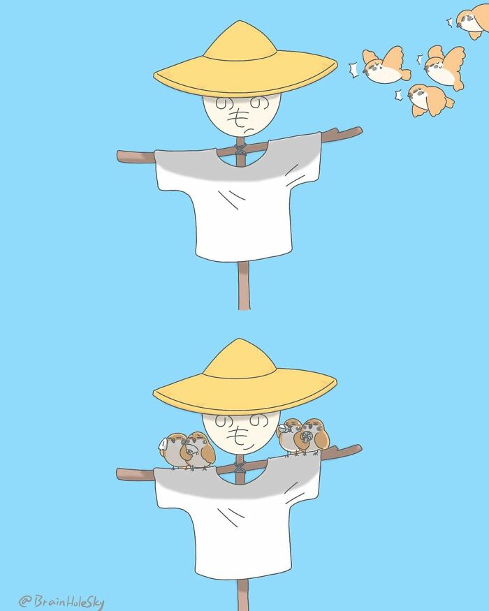 Simple-Short-Comics-Brainholesky