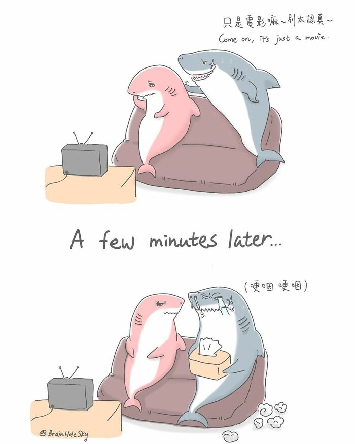 Simple-Short-Comics-Brainholesky