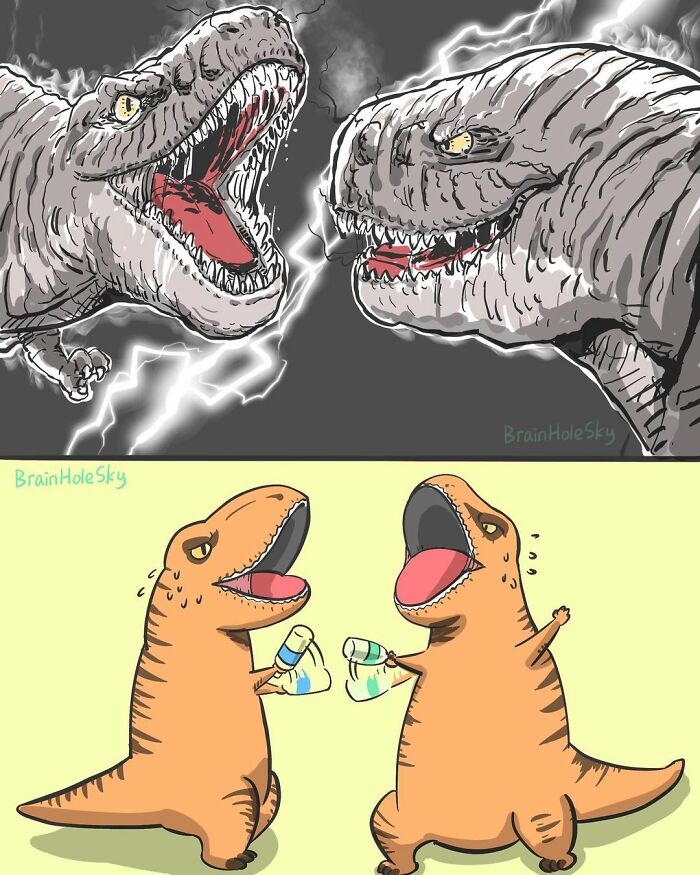 Simple-Short-Comics-Brainholesky