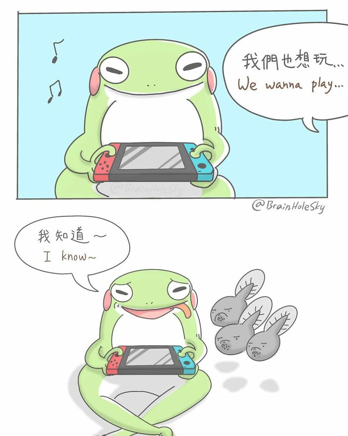 Simple-Short-Comics-Brainholesky