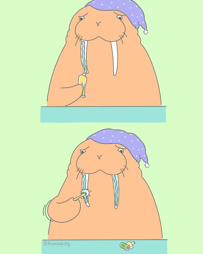 Simple-Short-Comics-Brainholesky