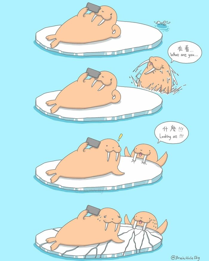 Simple-Short-Comics-Brainholesky