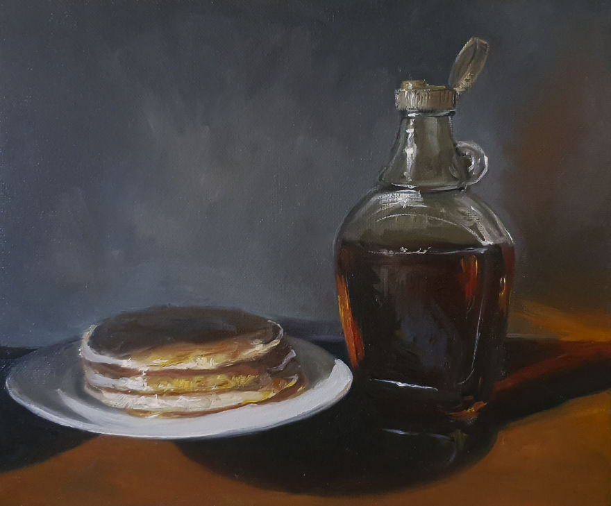 "Little Lockdown Paintings" By Artist Llael Mcdonald