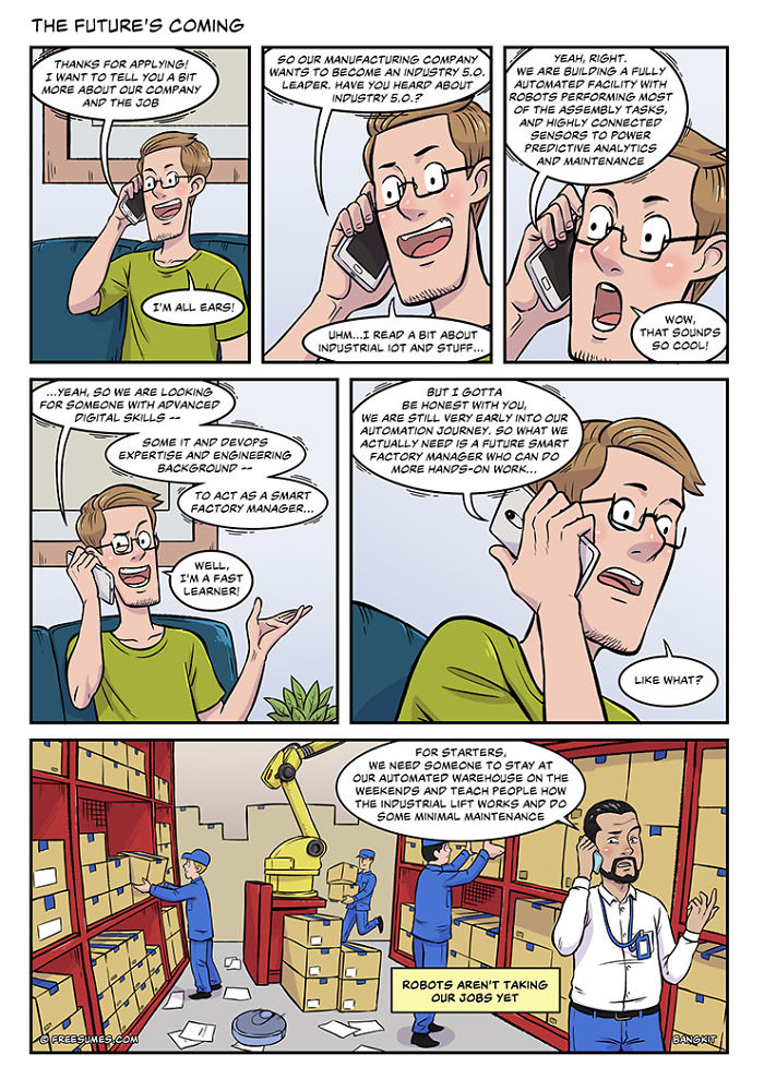 Our 22 Comics Show How Many Hoops You Need To Jump To Find A Good Job