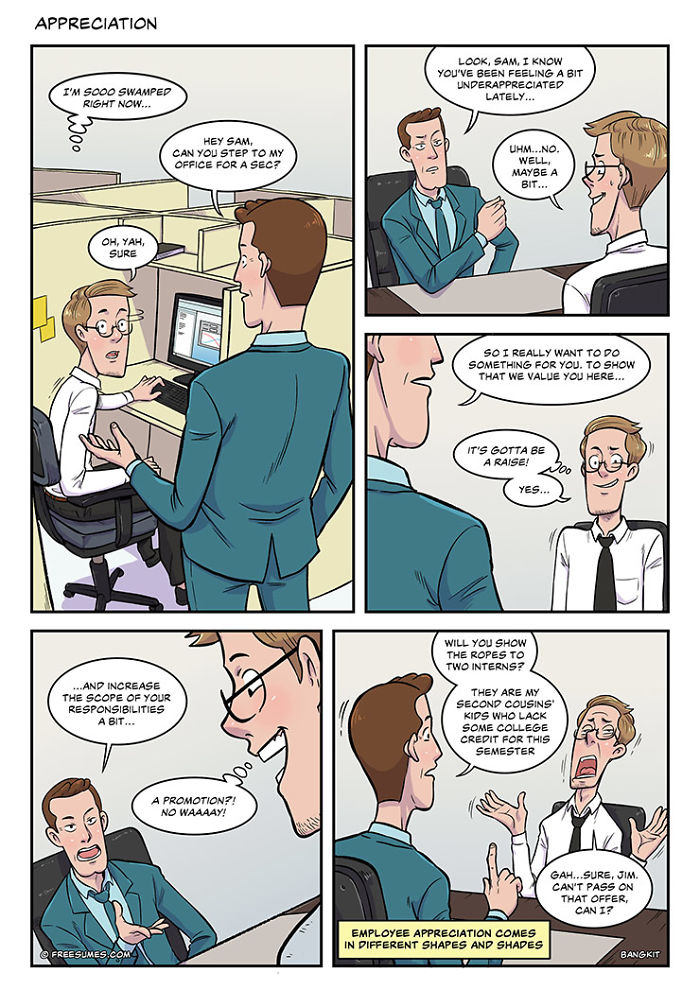 Our 22 Comics Show How Many Hoops You Need To Jump To Find A Good Job