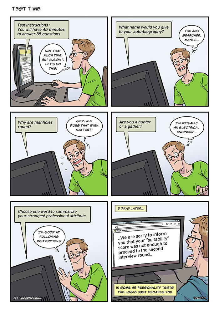 Our 22 Comics Show How Many Hoops You Need To Jump To Find A Good Job