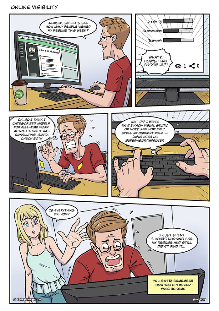 Our 22 Comics Show How Many Hoops You Need To Jump To Find A Good Job