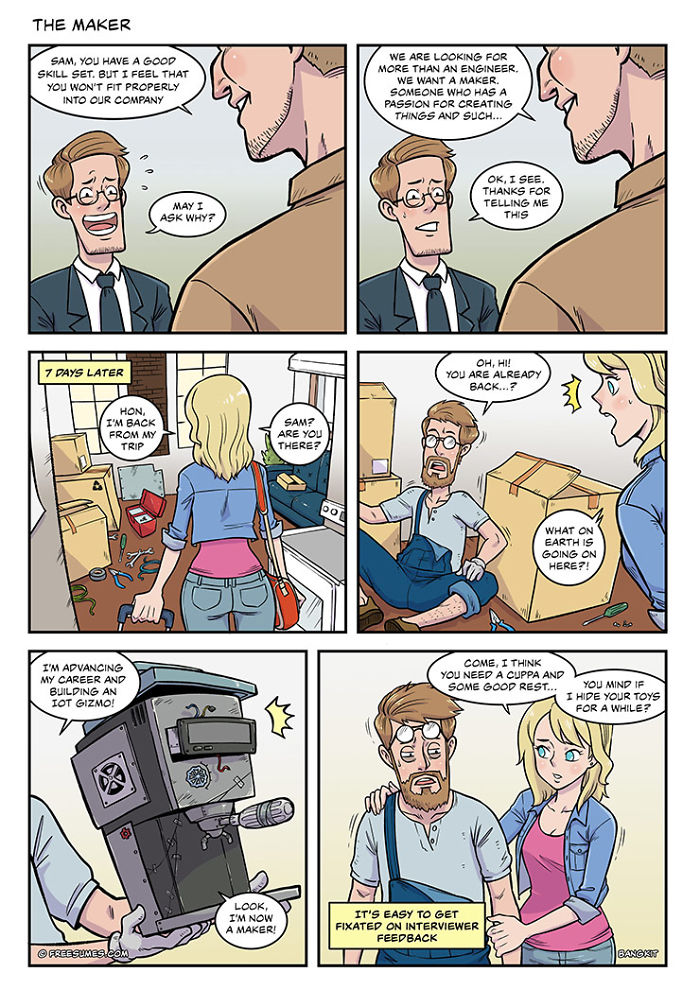 Our 22 Comics Show How Many Hoops You Need To Jump To Find A Good Job