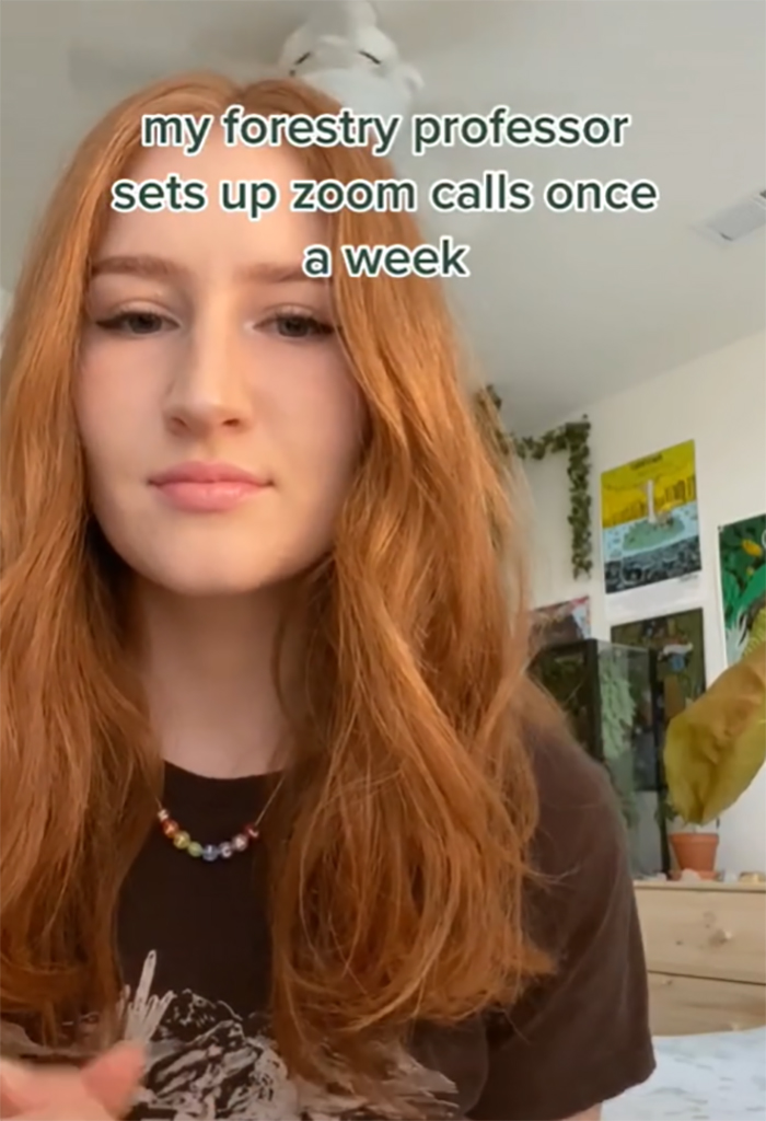 TikTokers In College Are Turning On Their Cams In Zoom Lectures So Professors Won't Have To Teach To Blank Screens