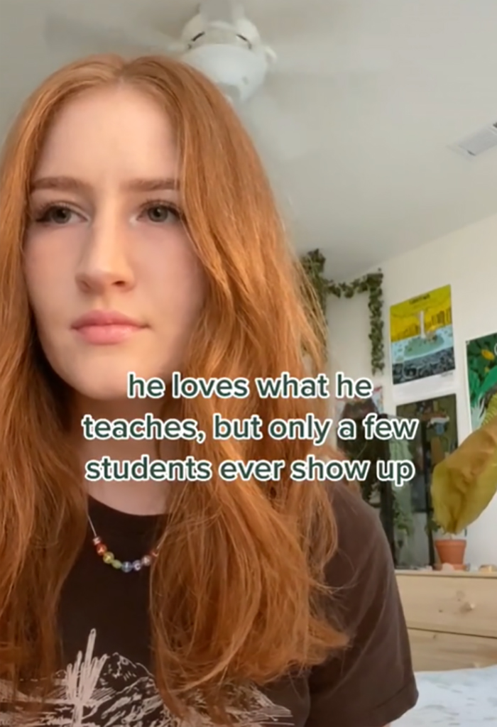 TikTokers In College Are Turning On Their Cams In Zoom Lectures So Professors Won't Have To Teach To Blank Screens