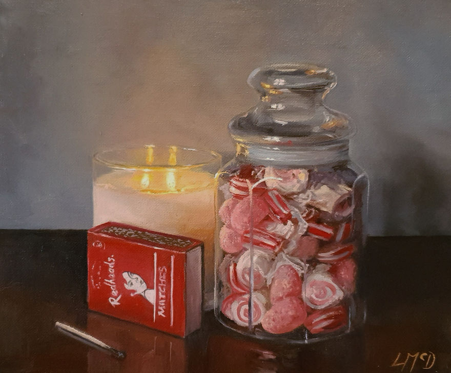 "Little Lockdown Paintings" By Artist Llael Mcdonald