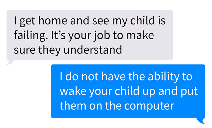 Teacher Shares What Entitled Parents They Get To Deal With And The Screenshots Go Viral